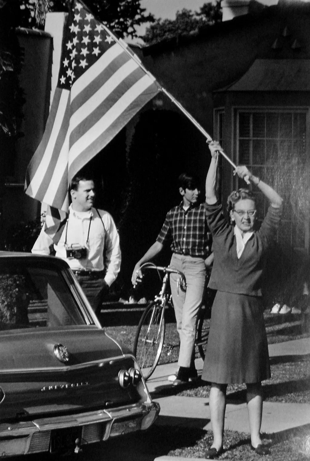 Charles Brittin Demonstrator, Southern California, c. 1963 20 x 16 inches Silver Gelatin Print