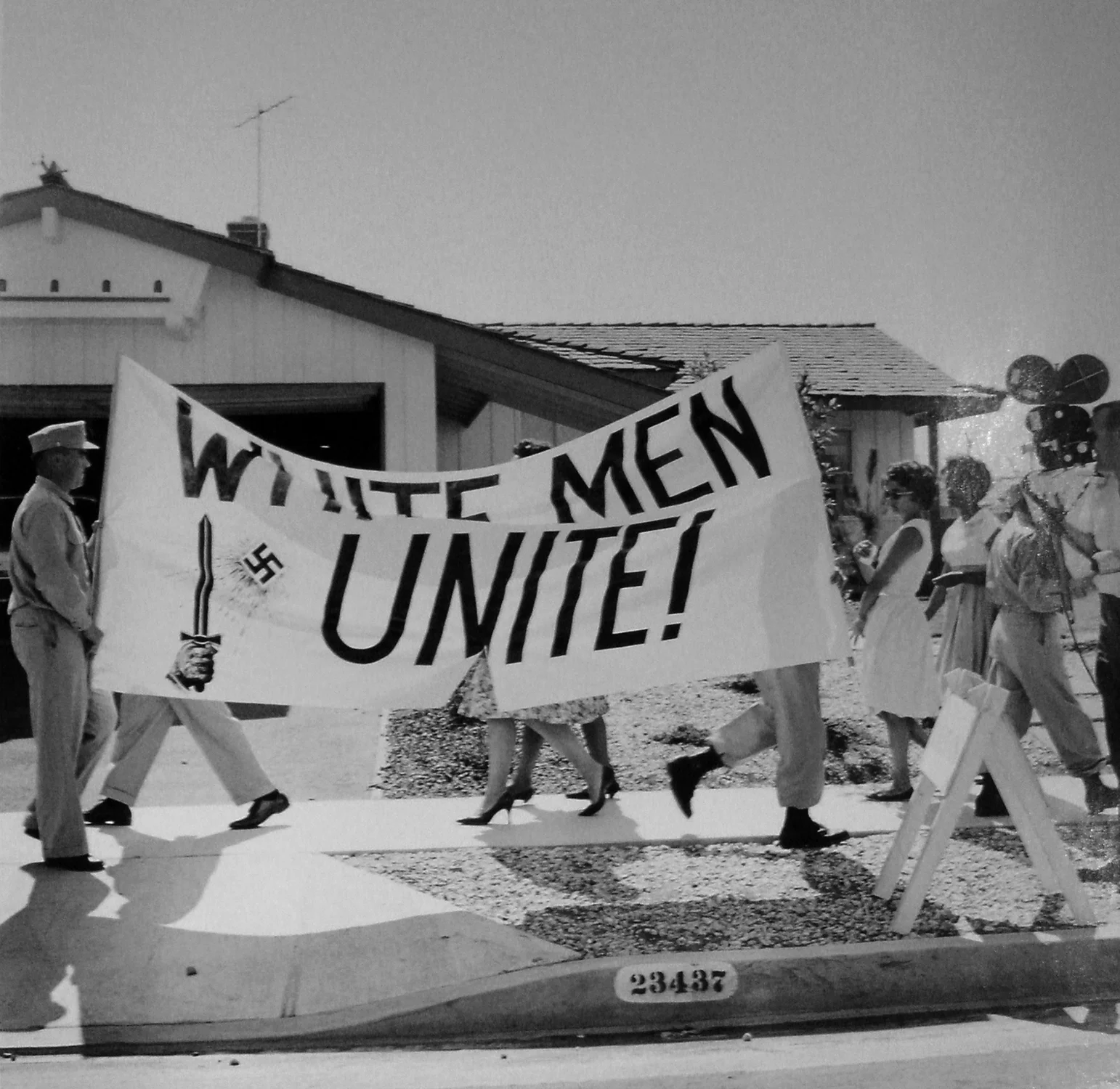 Charles Brittin Untitled (Civil Rights Demonstration), Torrance, CA, c. 1962 16 x 20 inches Silver Gelatin Print