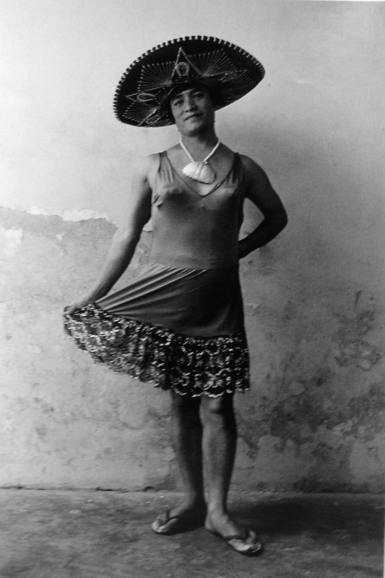 Graciela Iturbide Magnolia , Juchitán, Oaxaca, 1986 14 x 11 inch Vintage Gelatin Silver Print