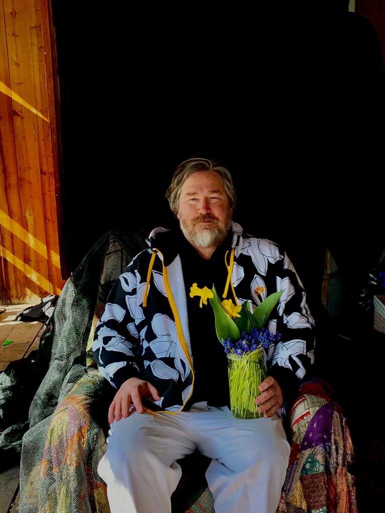 Portrait of John Chiara by Beny Steiner, Scuol Switzerland