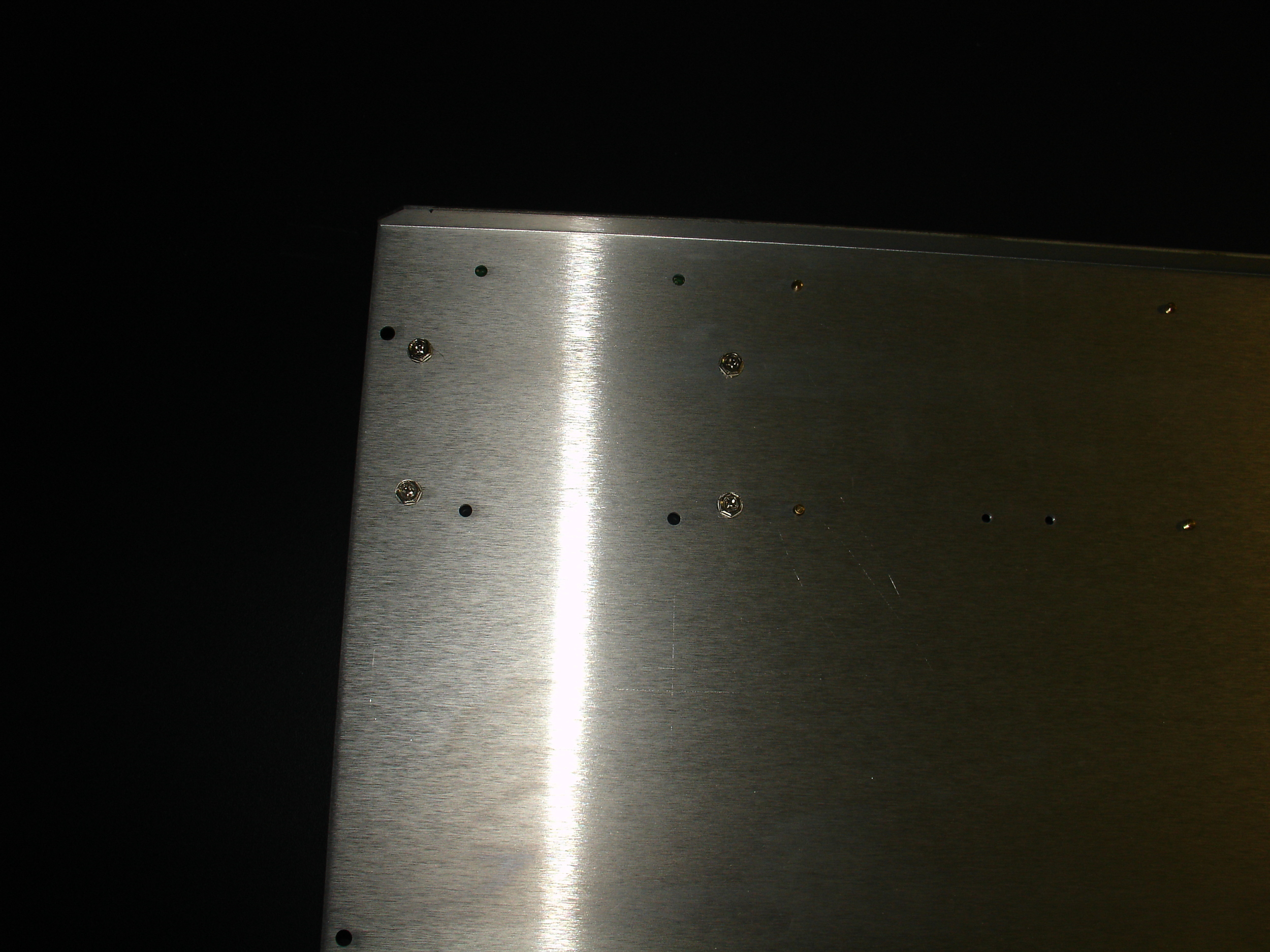 Hard Drive Mounting Closeup