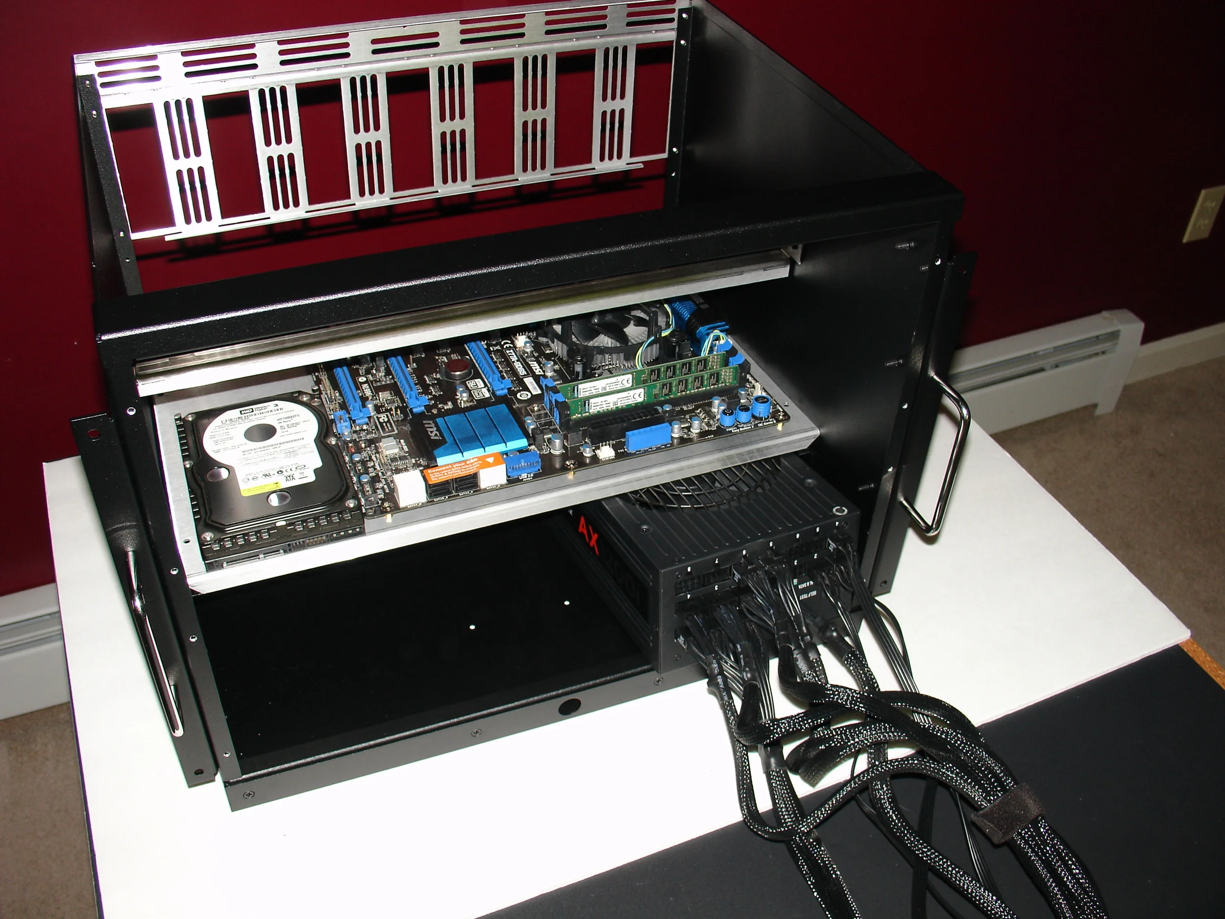 First ATX Power Supply Installation