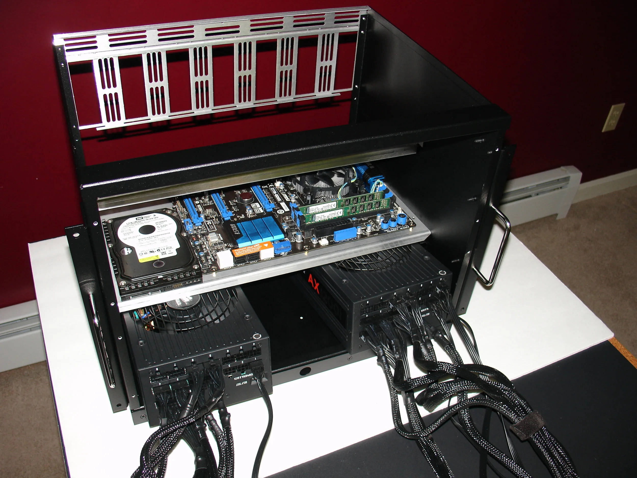 Second ATX Power Supply Installation