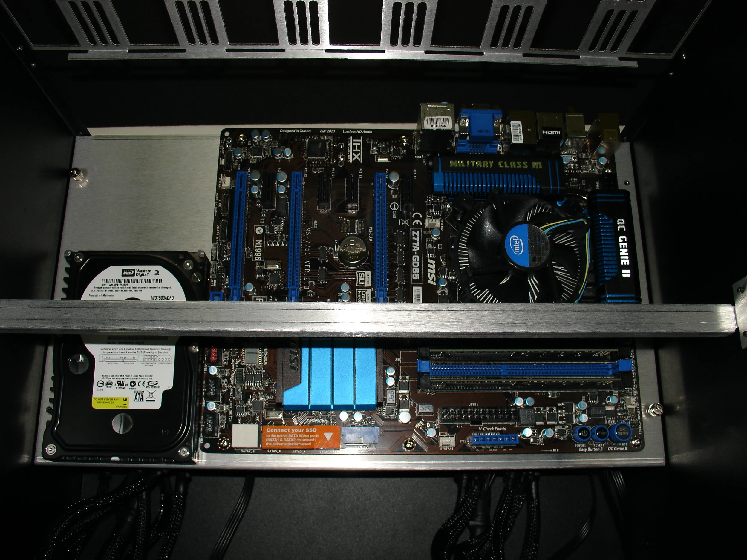 Motherboard Tray Installation