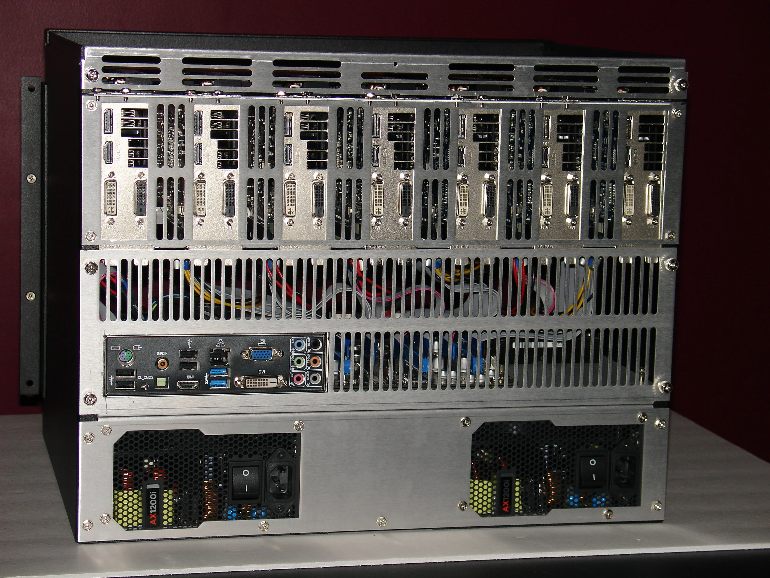 Motherboard Back Panel Installed