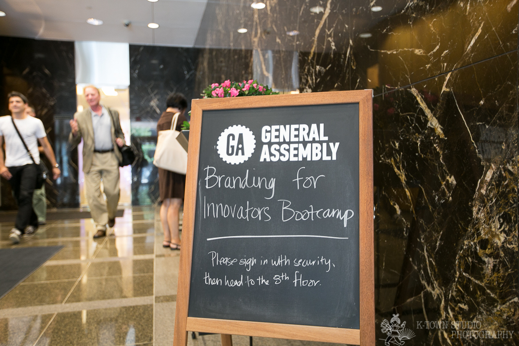  "Branding for Innovators Bootcamp" taught by Aveya Creative founder Mariya Bouraima at General Assembly DC 
