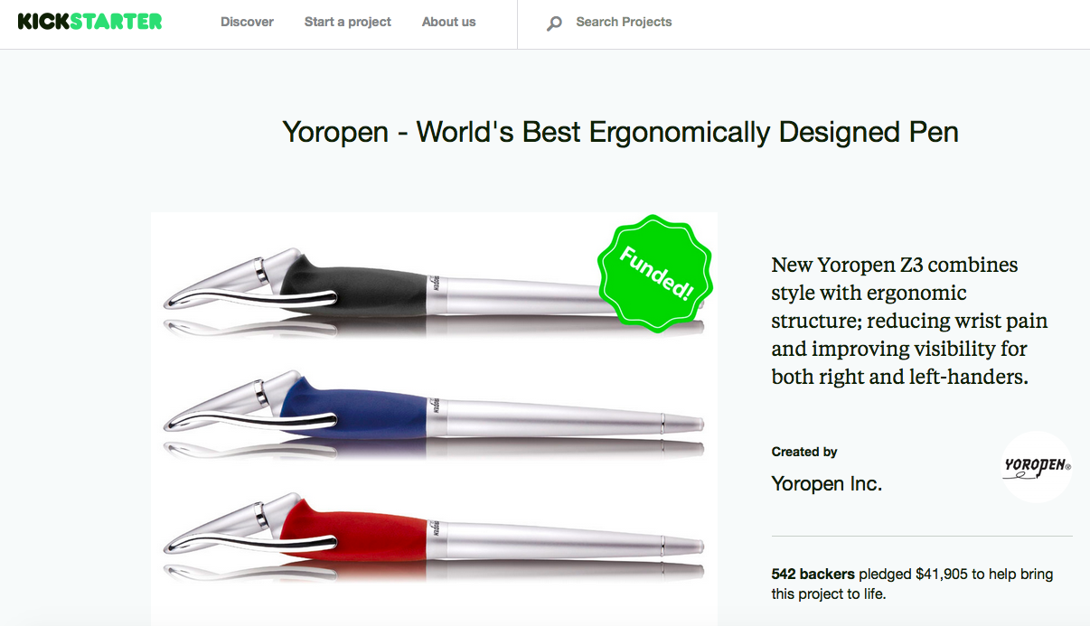 The Yoropen campaign surpassed its goal by over $10K!