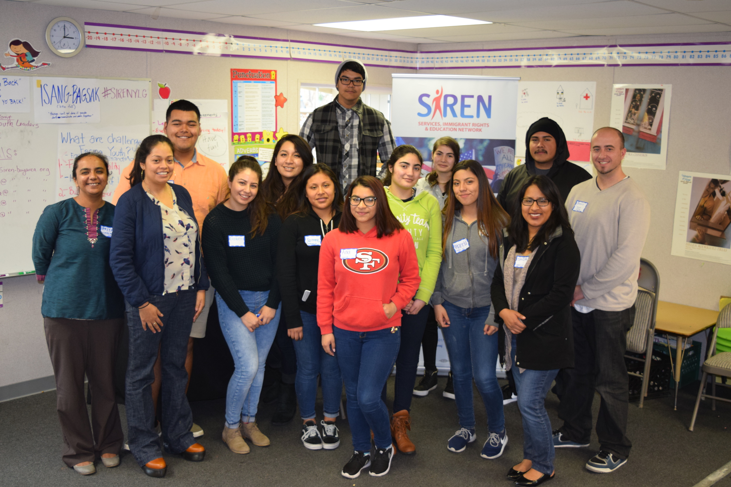 #SIRENSquad at the YLG Winter Retreat, January 2016