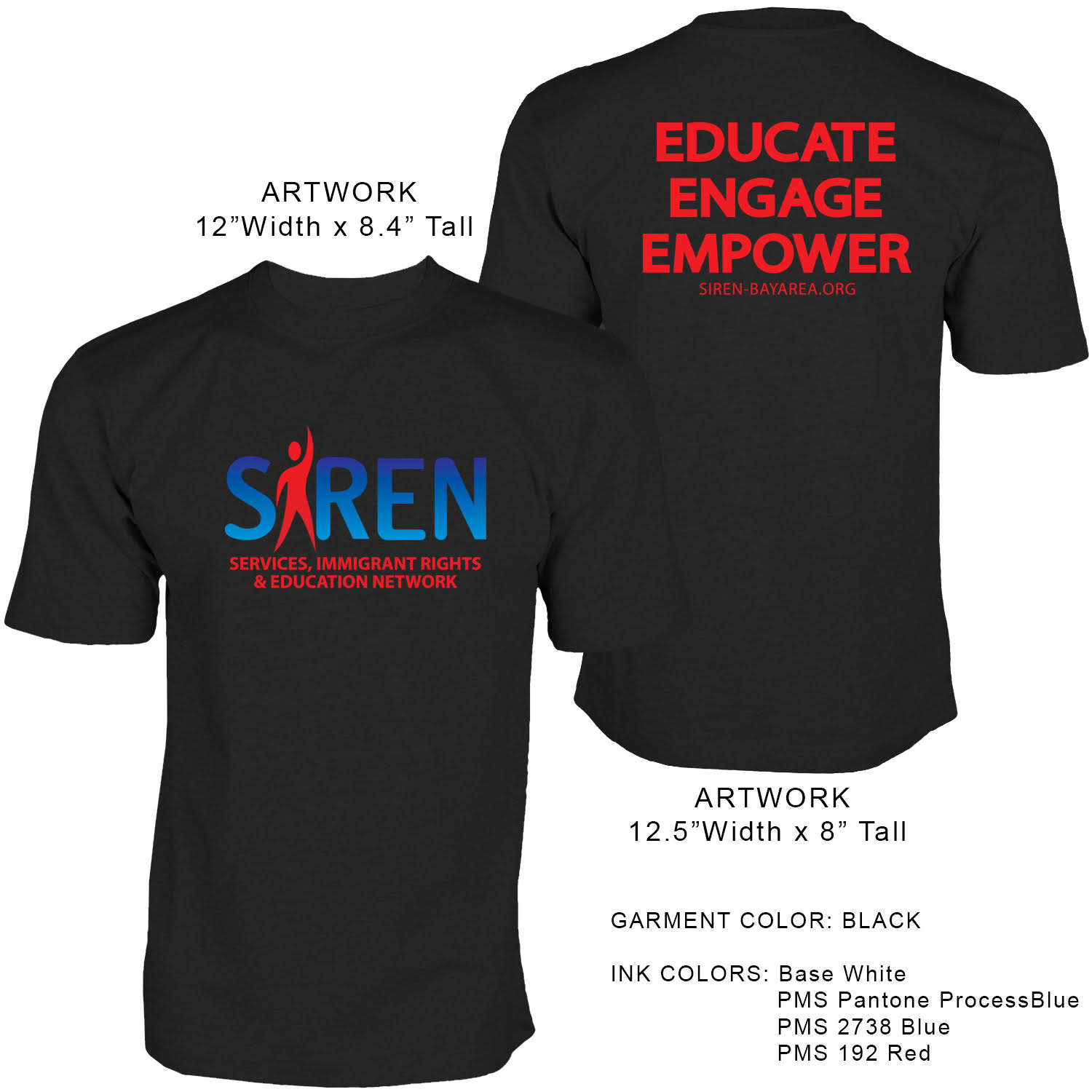 SIREN T-Shirt (Black)