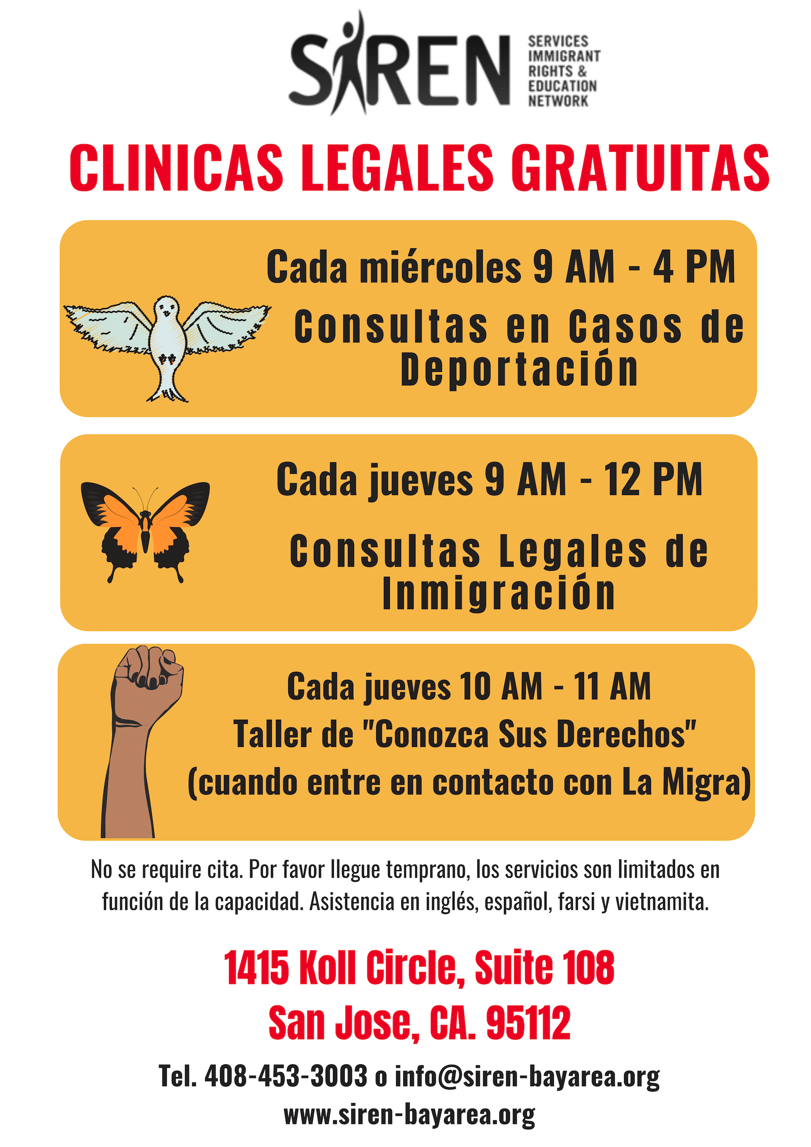 2019 SJ Weekly Clinics Flyer (SPA).png