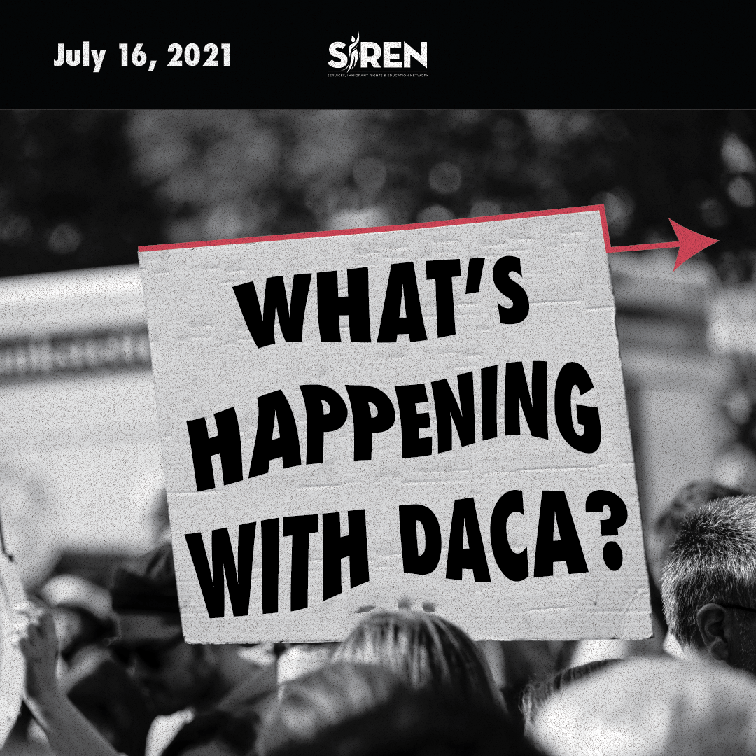 SIREN Statement on DACA Trial Court Decision 