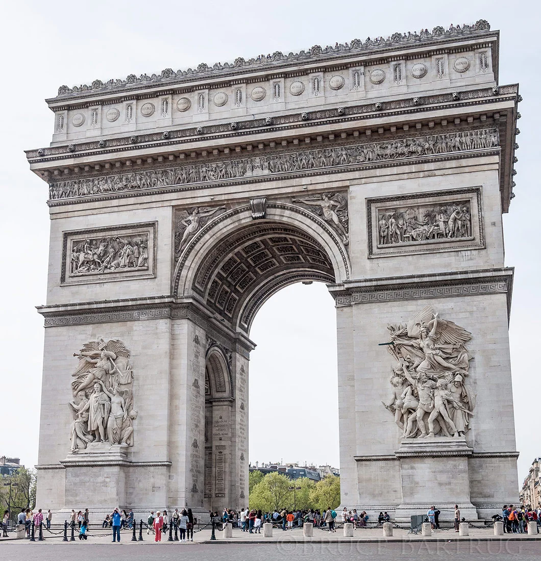 Arc de Triomphe, Paris, France