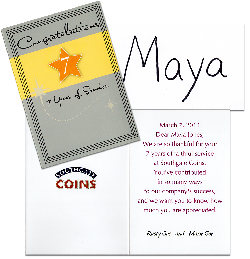 Maya Jones' 7 year anniversary celebration at Southgate Coins in Reno