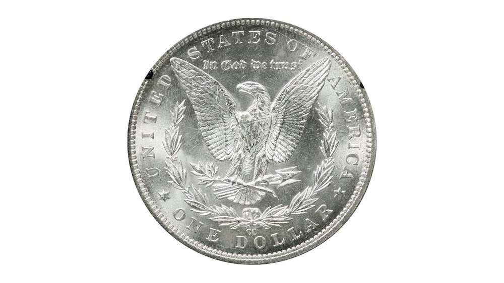 1891-CC GSA Morgan Silver Dollar NGC MS-62 — Southgate Coins