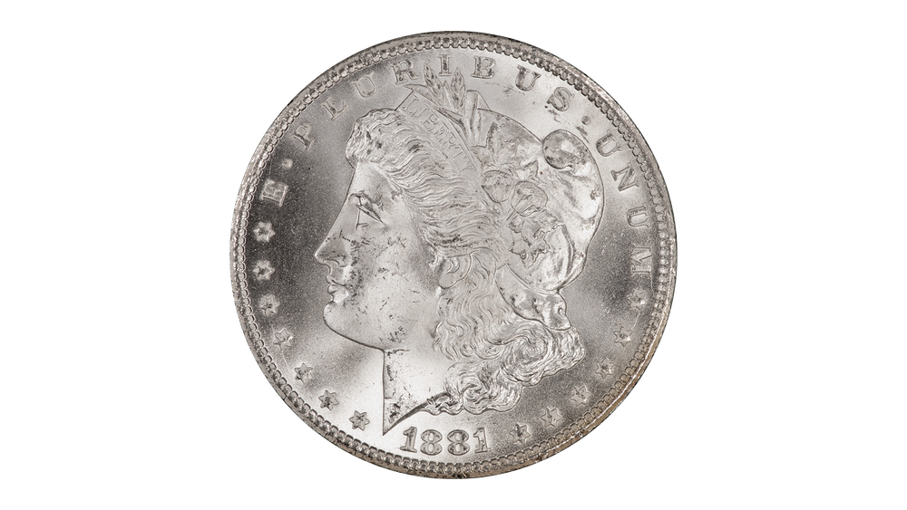 1881-CC GSA Morgan Silver Dollar NGC MS-66 — Southgate Coins