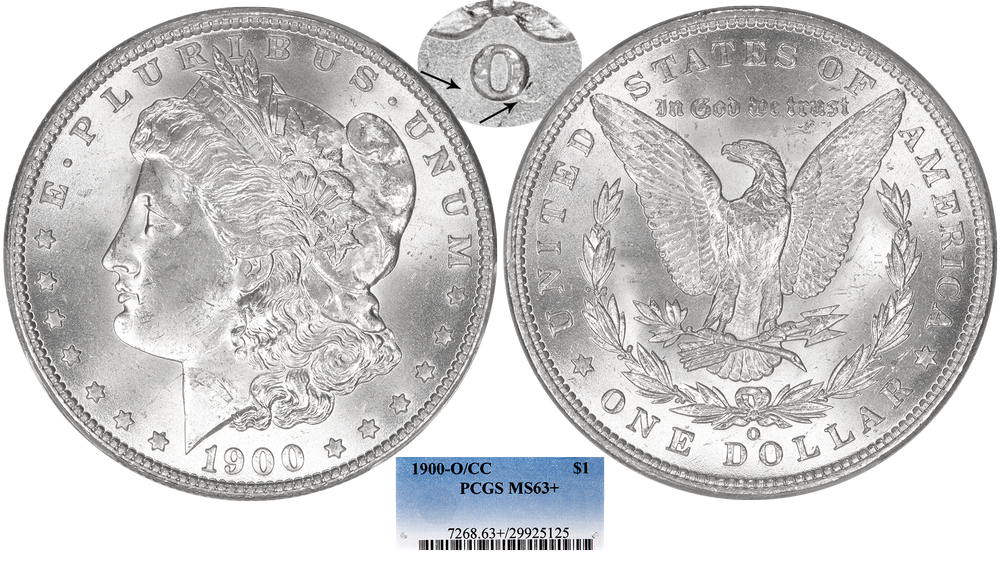 1900 O Cc Morgan Silver Dollar Pcgs Ms 63 Southgate Coins 1900 O Cc Morgan Silver Dollar Pcgs Ms 63 Southgate Coins