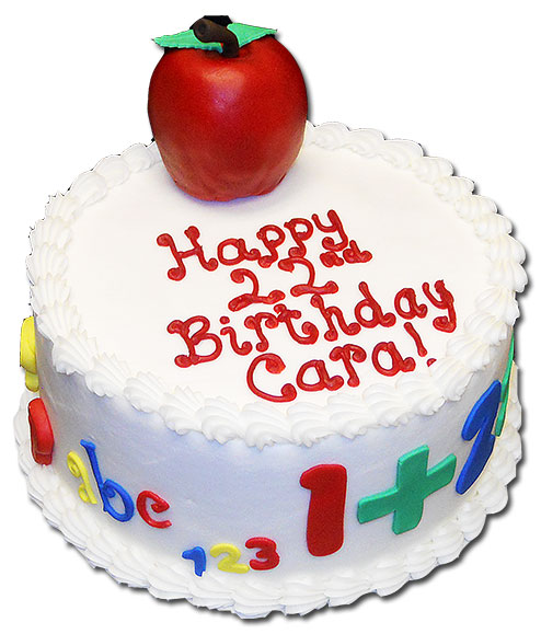 Southgate Coins employee Cara's birthday cake