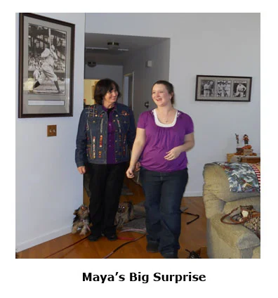 Southgate Coins employees surprise Maya with a baby shower