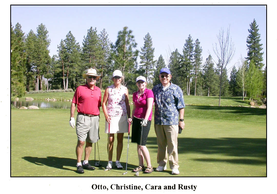 Southgate Coins friends Otto and Christine host Rusty and Cara at Montreux