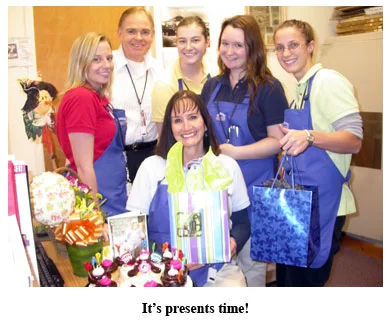 Southgate gang is gathered to open presents