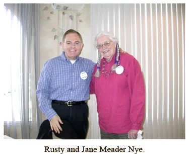 Rusty and Jane Meader Nye
