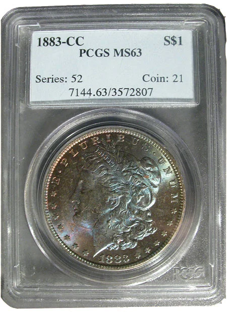 Maya starts her Carson City passion with a toned Morgan Silver Dollar