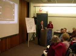 Rusty Goe lectures for the Carson City Historical Society