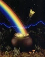 Southgate Coins gold treasure at the end of the rainbow