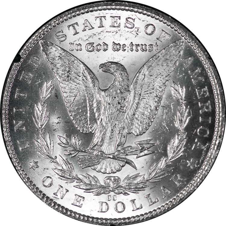 1884-CC GSA Morgan Silver Dollar NGC MS-65 CAC — Southgate Coins