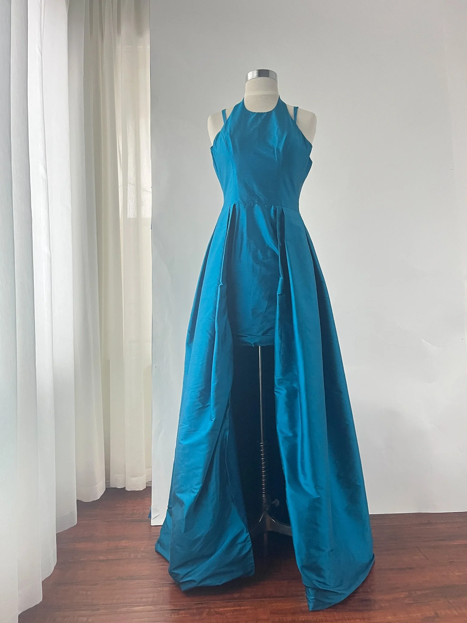 High-Low Gown with Open Back