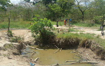 Original water hole at Dibabala Hamlet, Tunguli