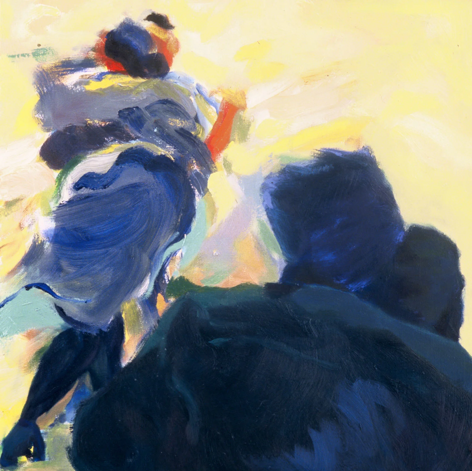Amarillo , 2003, oil canvas, 20 x 20"