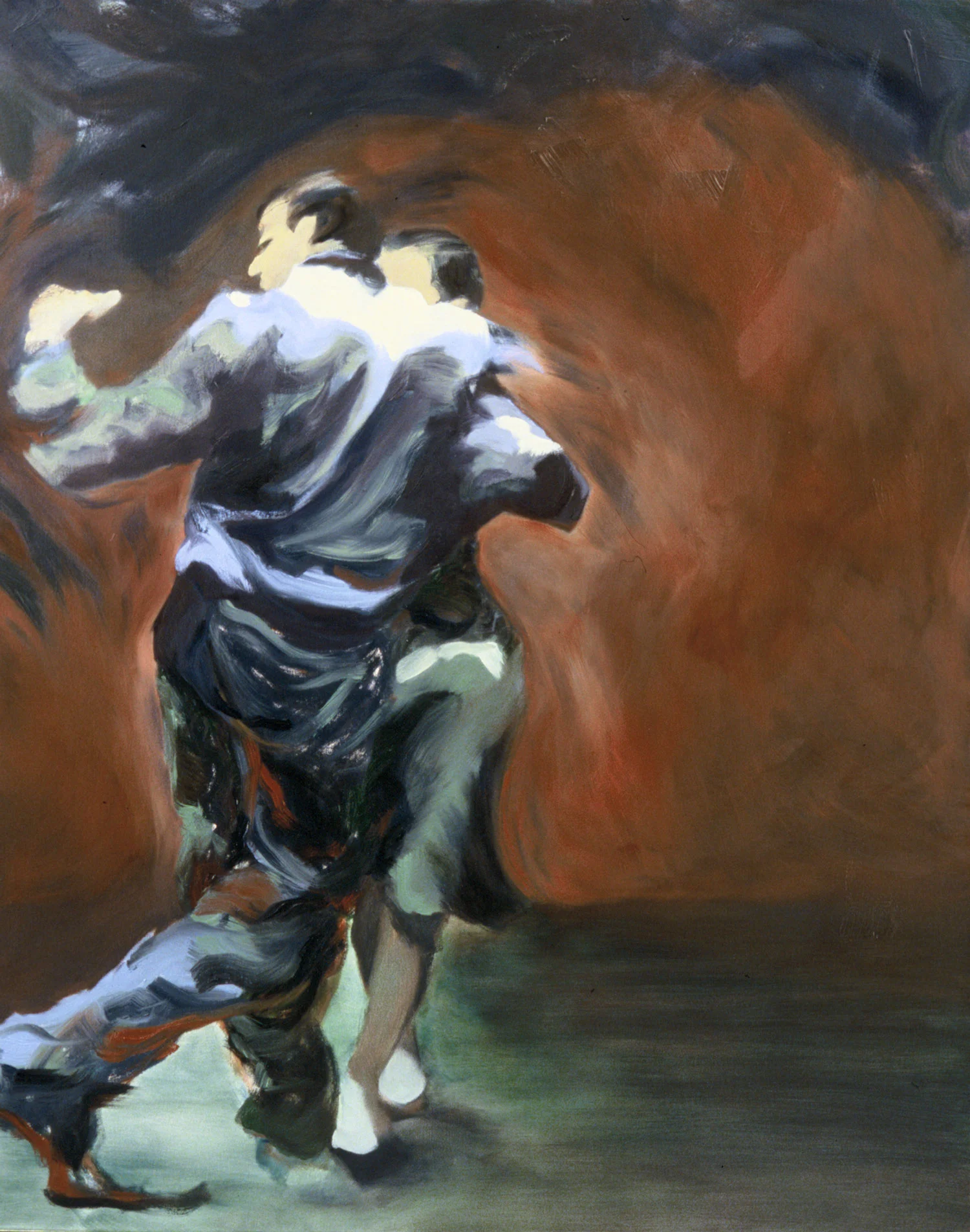 Cada Noche , 2004, oil canvas, 48 x 60", SOLD