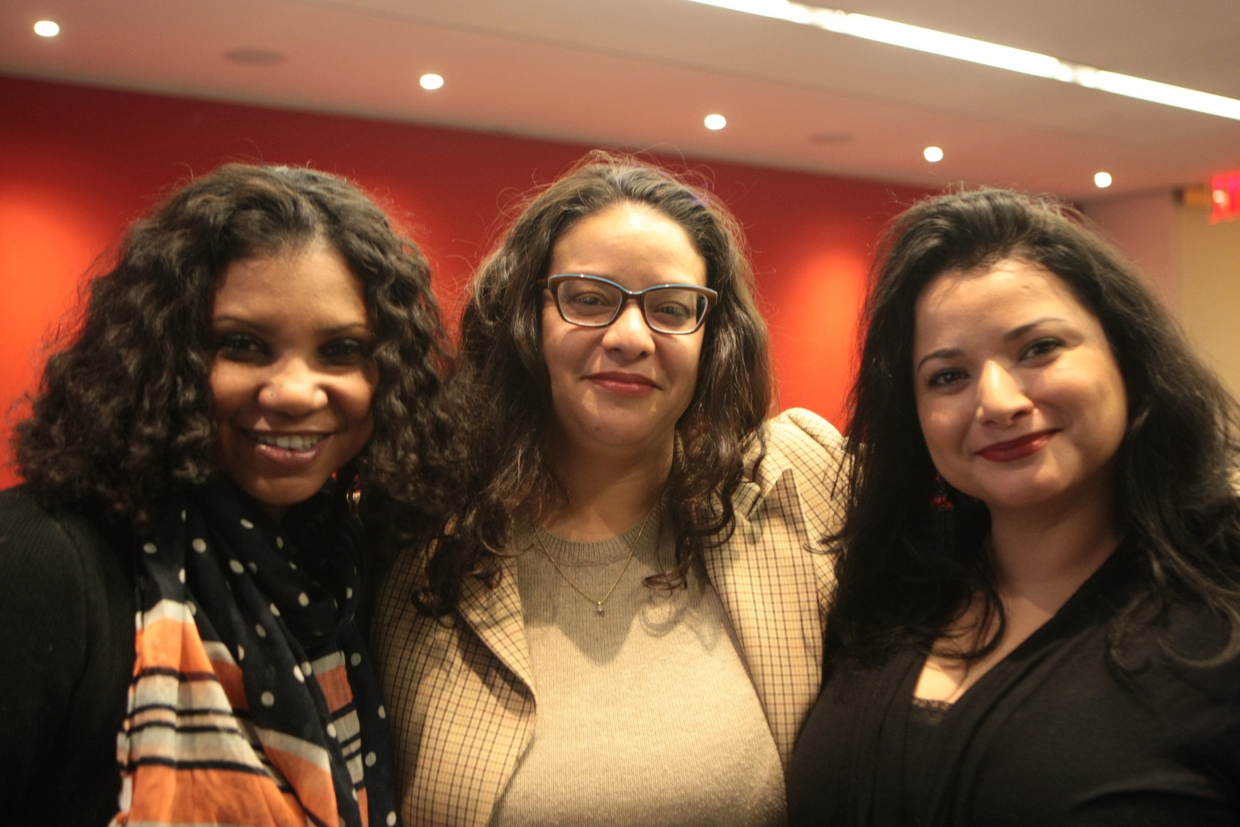 Nelly Rosario, Sheila Maldonado and Macarena Hernández