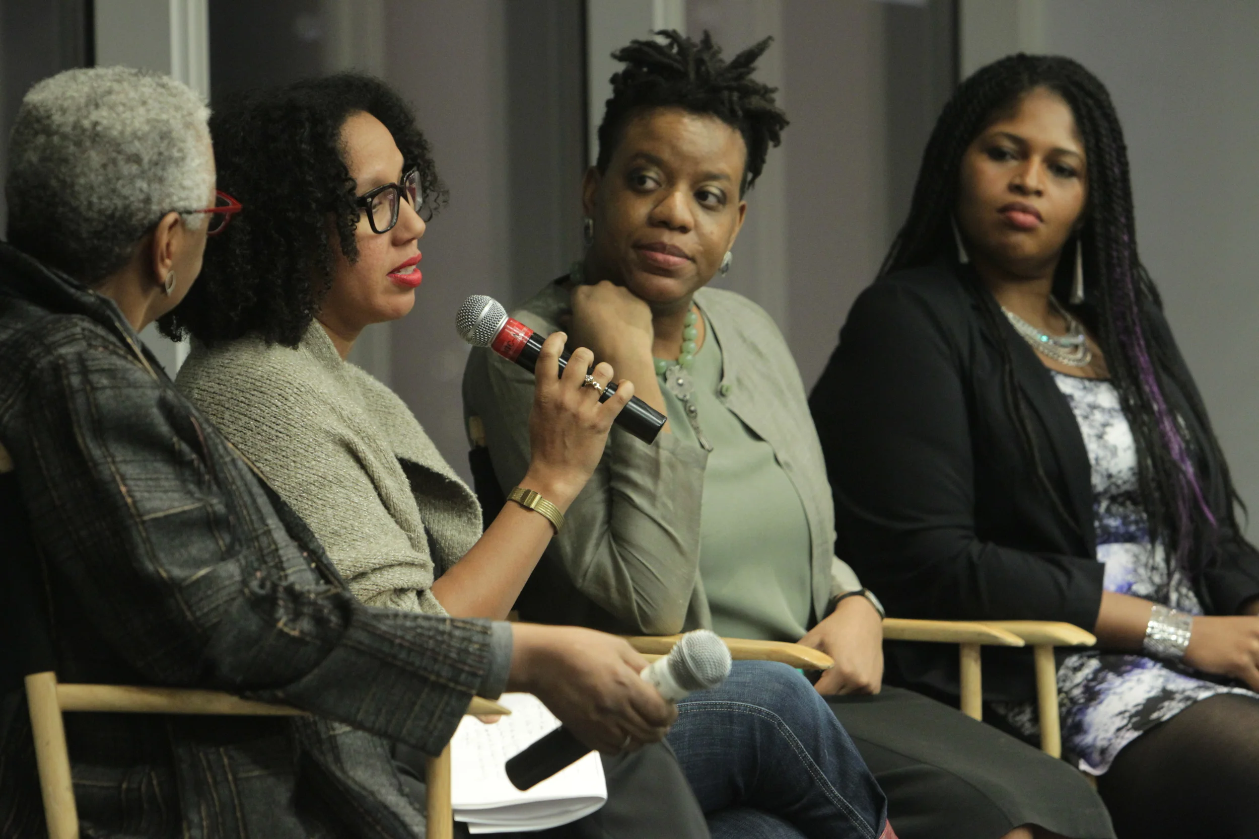 LaShonda Katrice Barnett, Mecca Jamilah Sullivan and Tiphanie Yanique