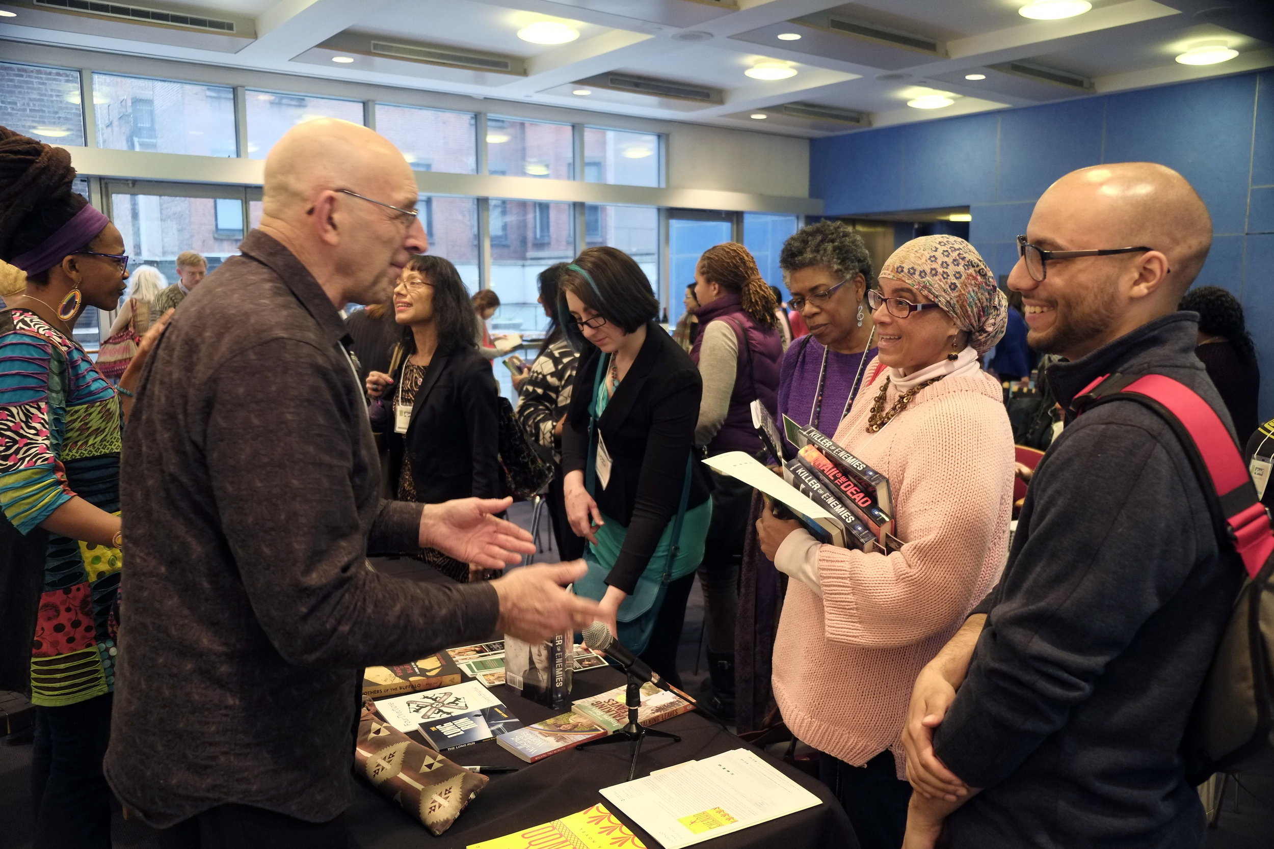 Authors Joseph Bruchac &amp; Nnedi Okorafor 