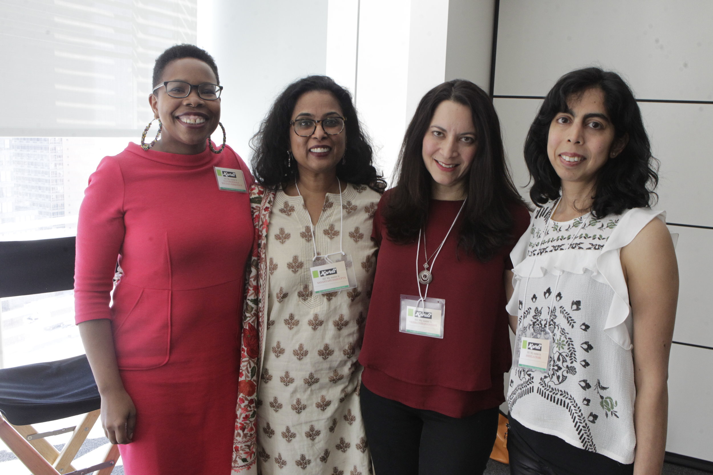 Authors Olugbemisola Rhuday Perkovich, Sayantani DasGupta, Veera Hiranandani and Sheela Chari 