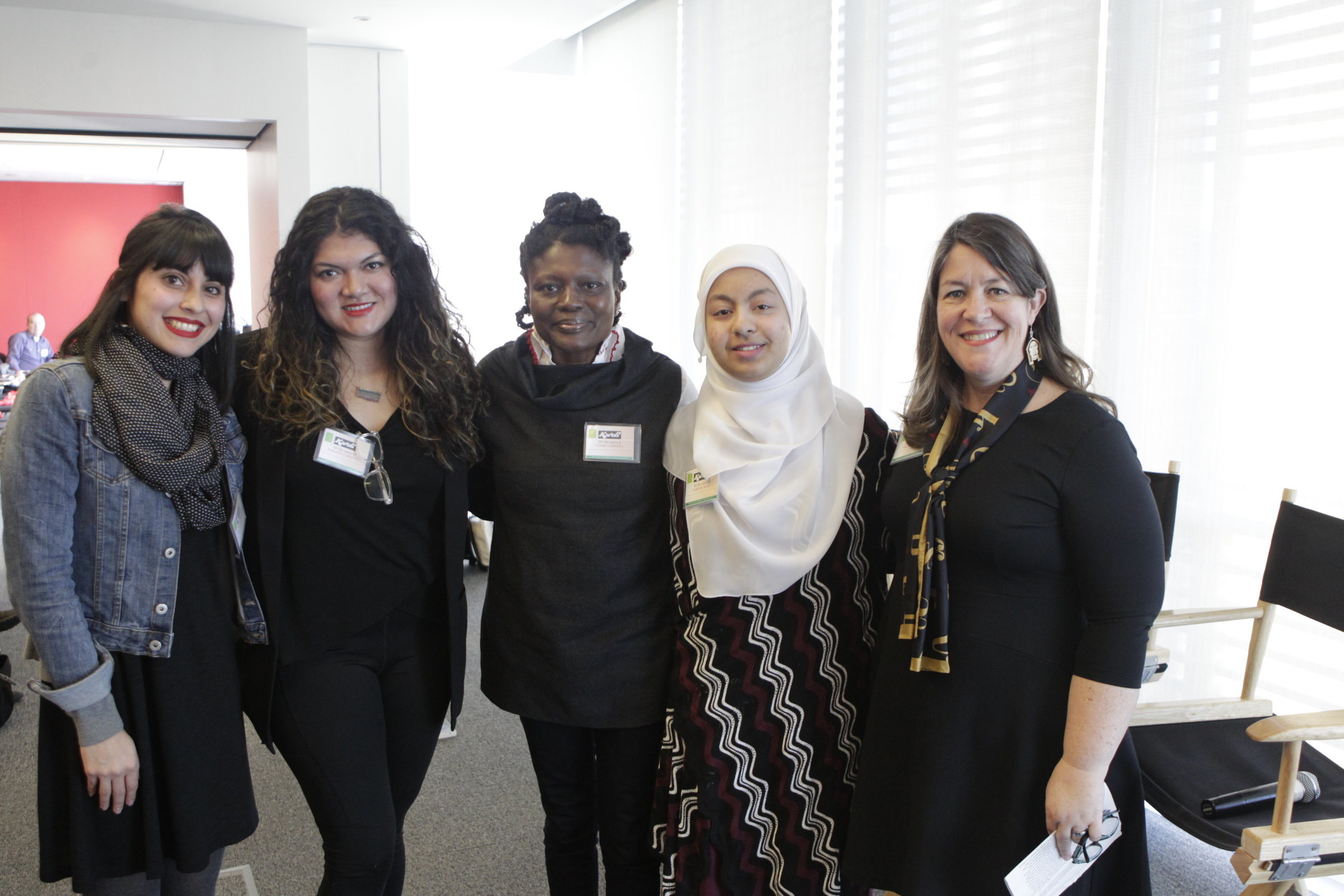 Joanna Cardenas, Zoraida Cordova, Cozbi A. Cabrera, Karuna Riazi and Traci Sorell 