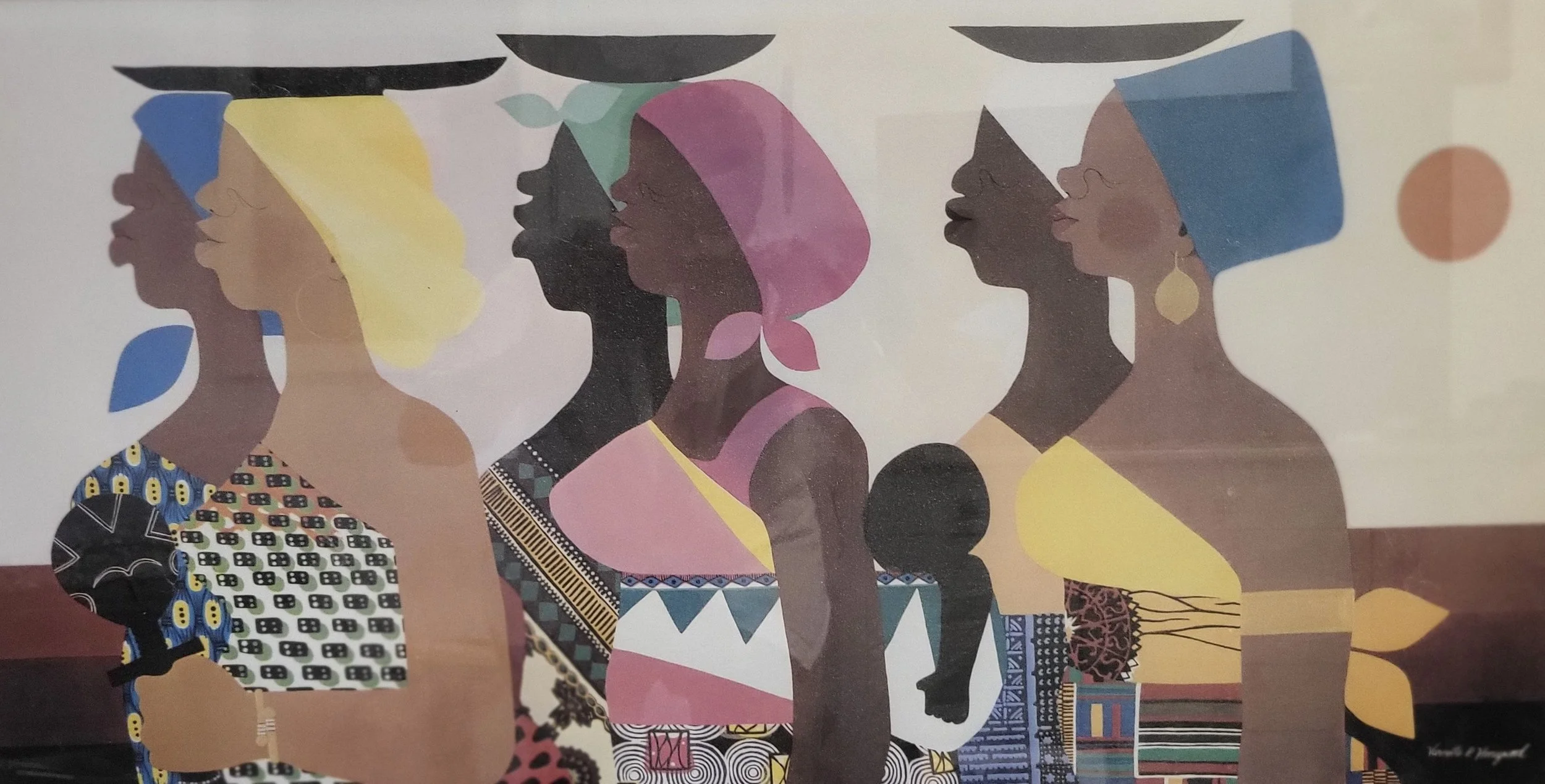 Artwork: African Women by Varnette P. Honeywood