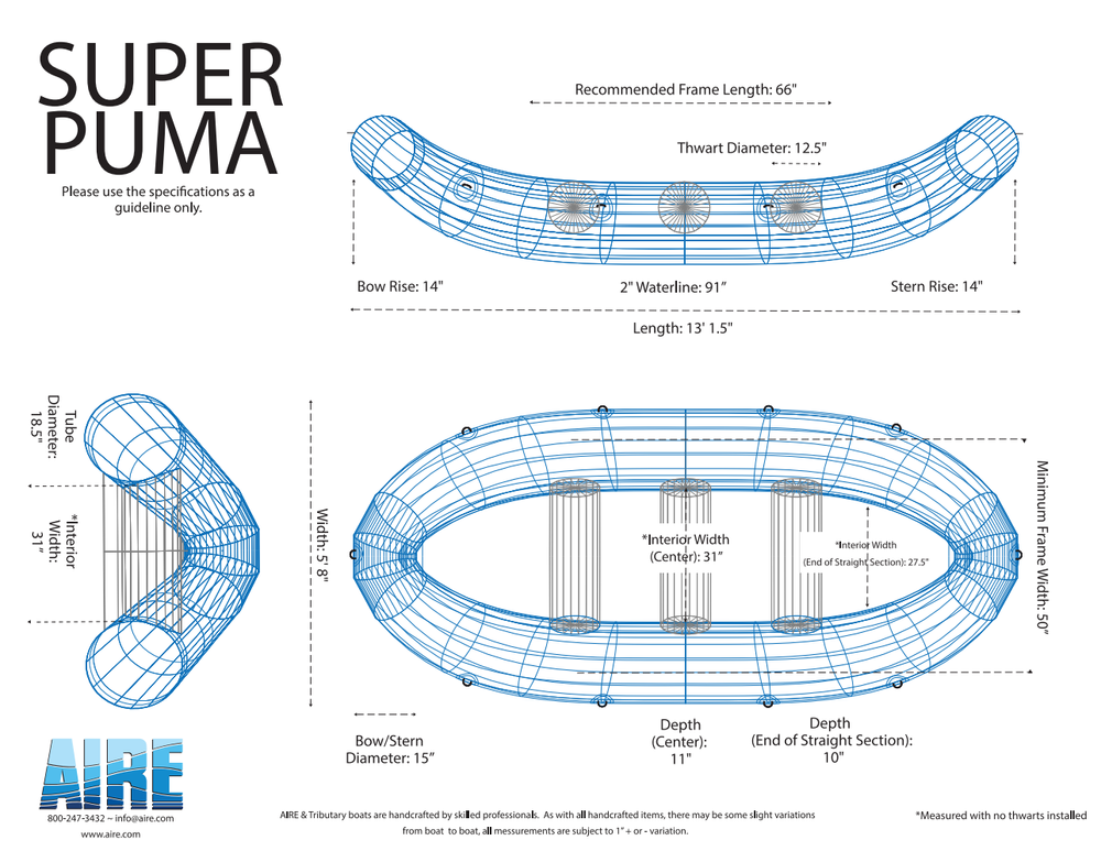 Raft Cataraft Frames Recretec STORE