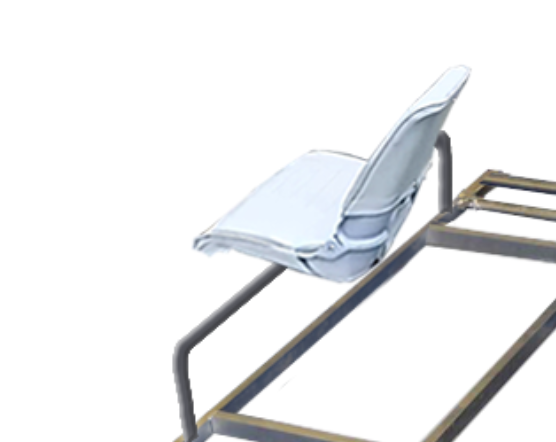 Frame Builder - Seat Bar With Swivel Seat