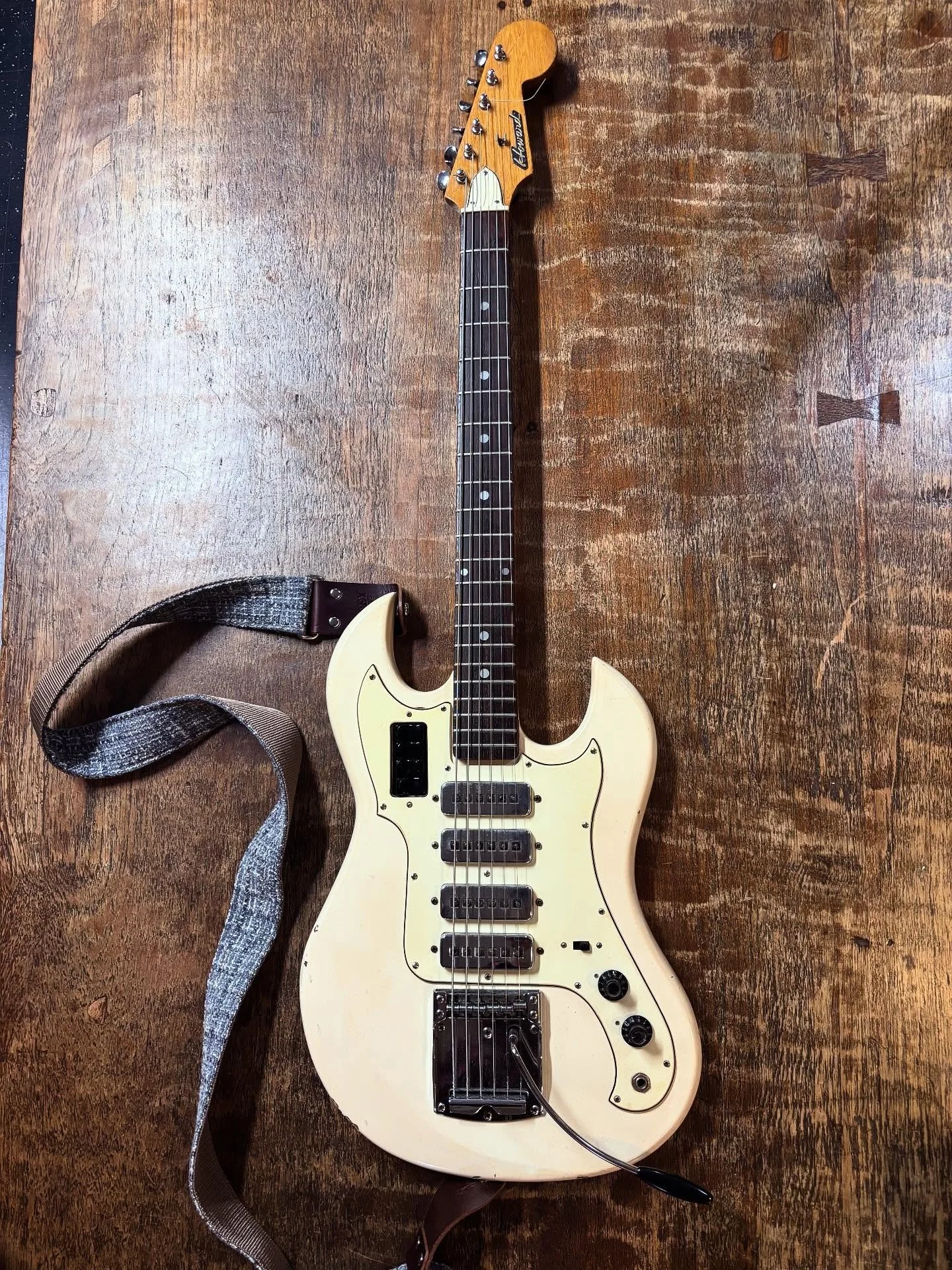 I love guitars. In the 1960s and 70s an entire industry in Japan made tons of inexpensive and unusual guitars for the US. They marketed them under a dozen nutty names, selling them at department stores and in catalogues, and these &ldquo;cheapo&rdquo