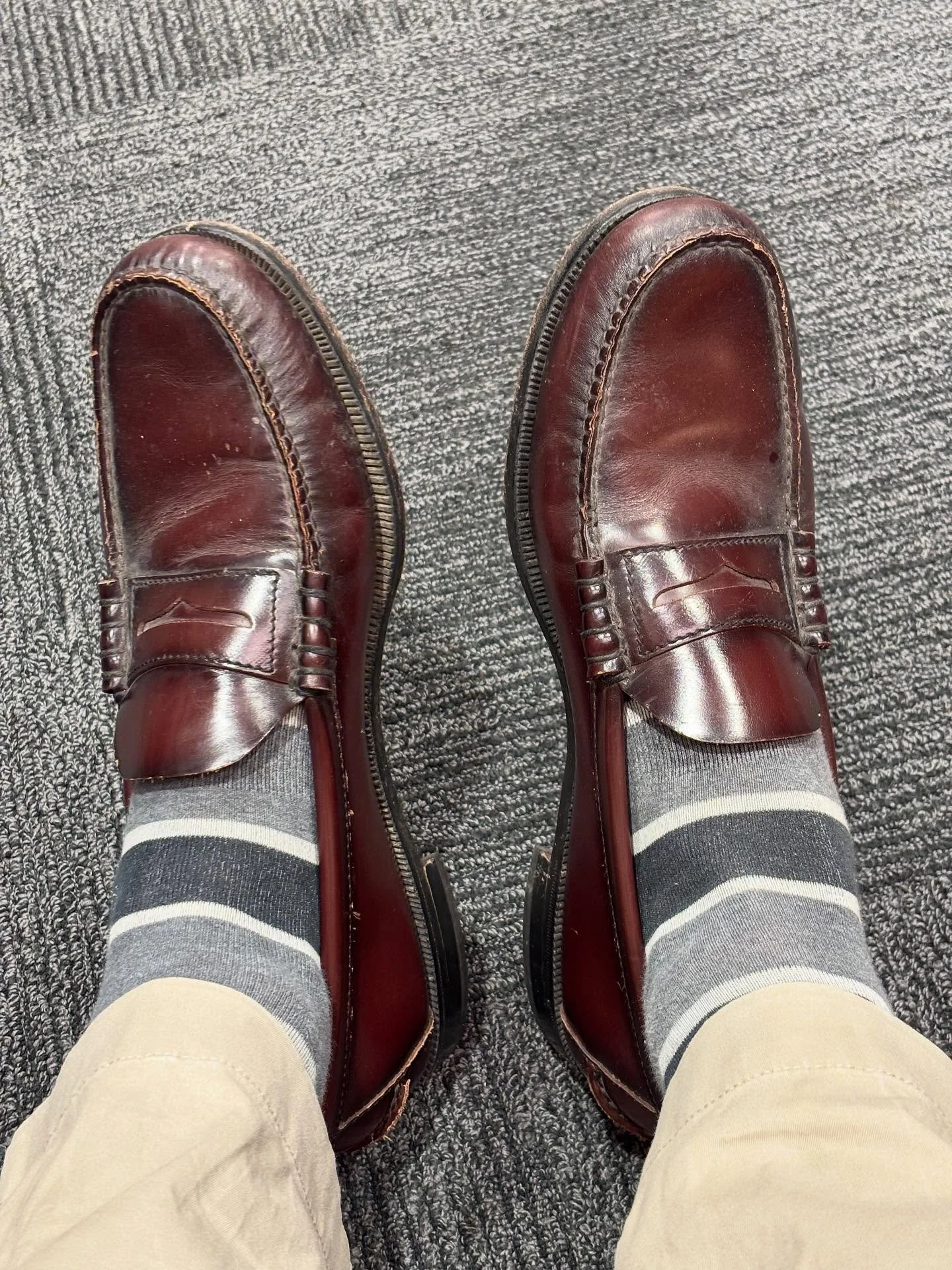I&rsquo;ve never worn penny loafers. I always preferred boat shoes and thought penny loafers were a little fussy. Like, &ldquo;Oh, you&rsquo;re a fancy lad, would you like a glass of milk?&rdquo;

They make your feet look like cloppers, like hooves o