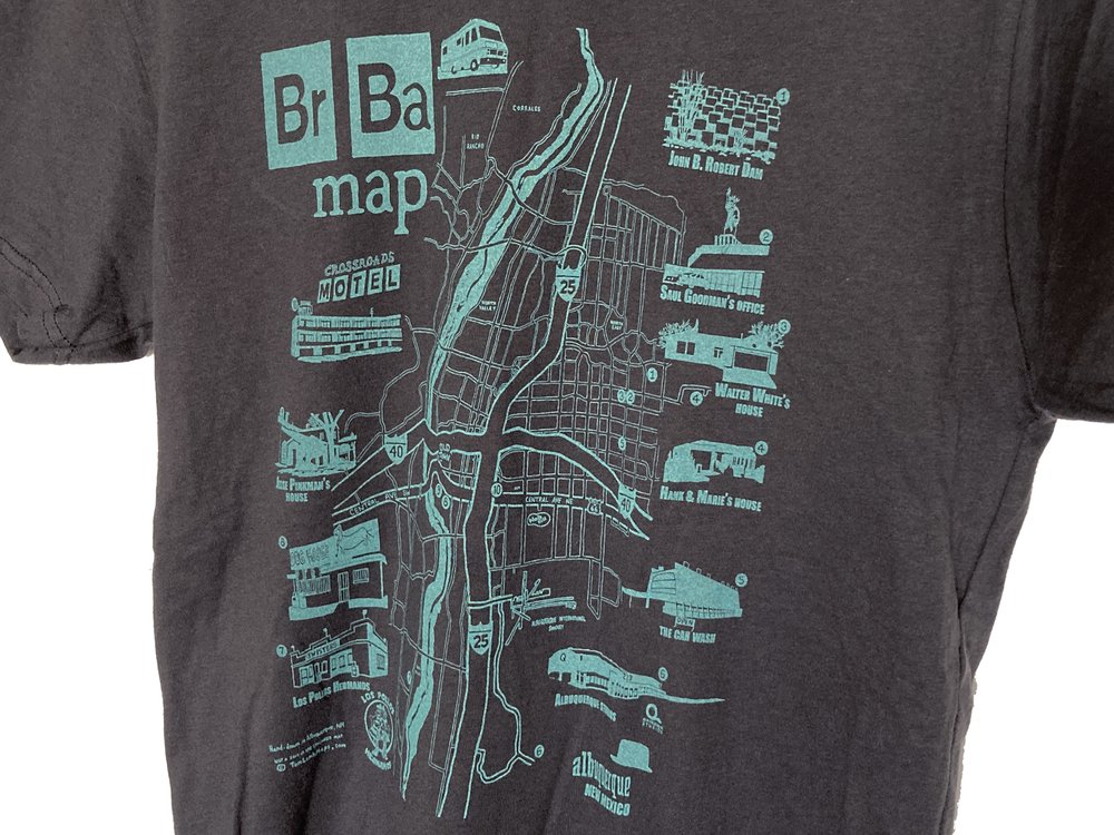 Busk lave mad Stirre Map T-Shirts (adults) — TOM LAMB MAPS