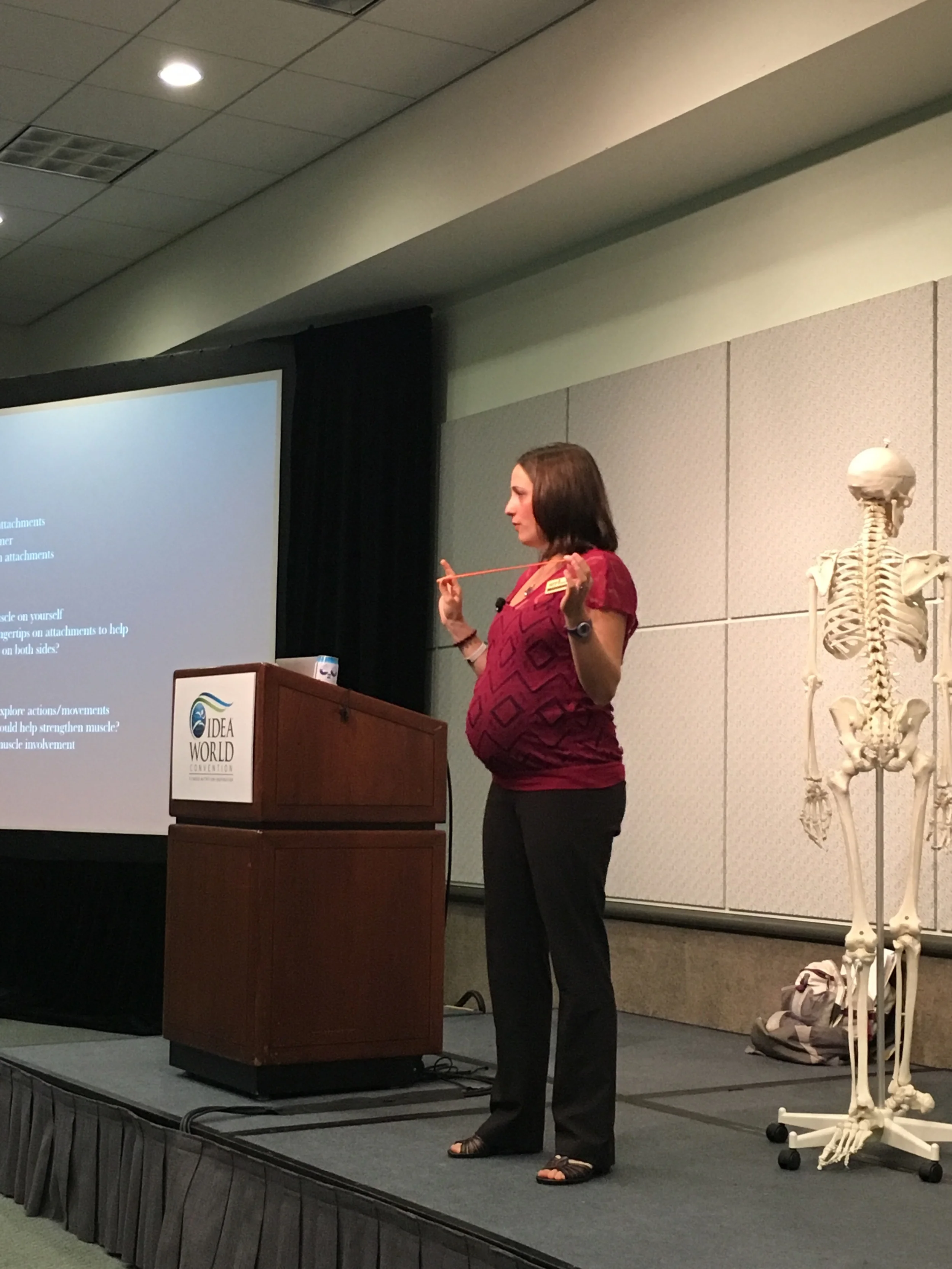 29 weeks presenting at Idea World Convention in L.A.