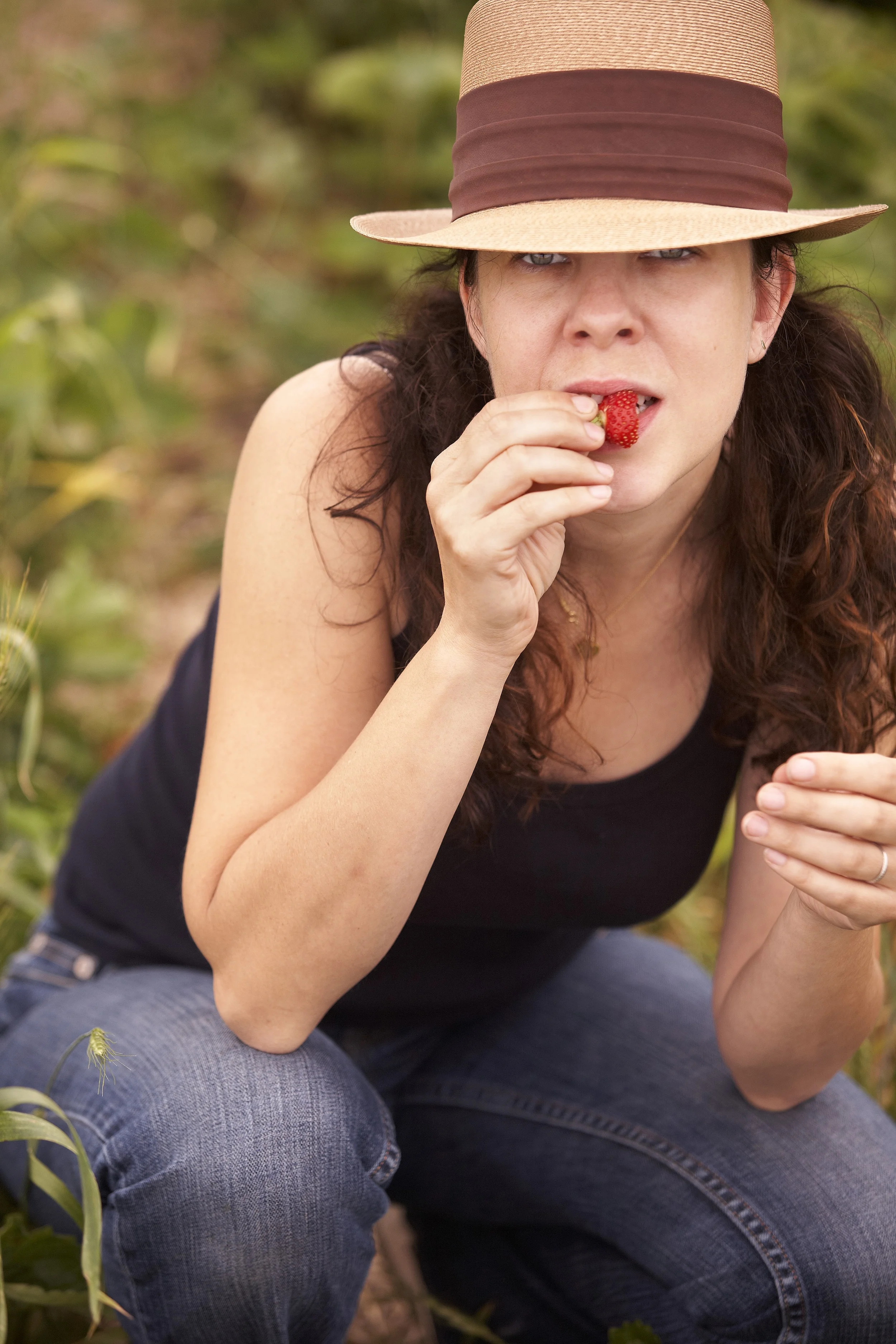 Rewards of hand harvesting the fruit.