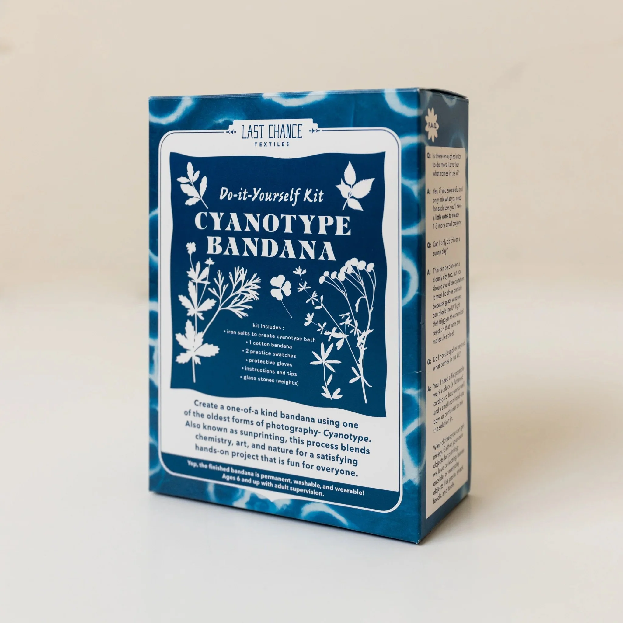 DIY Cyanotype Bandana Kit