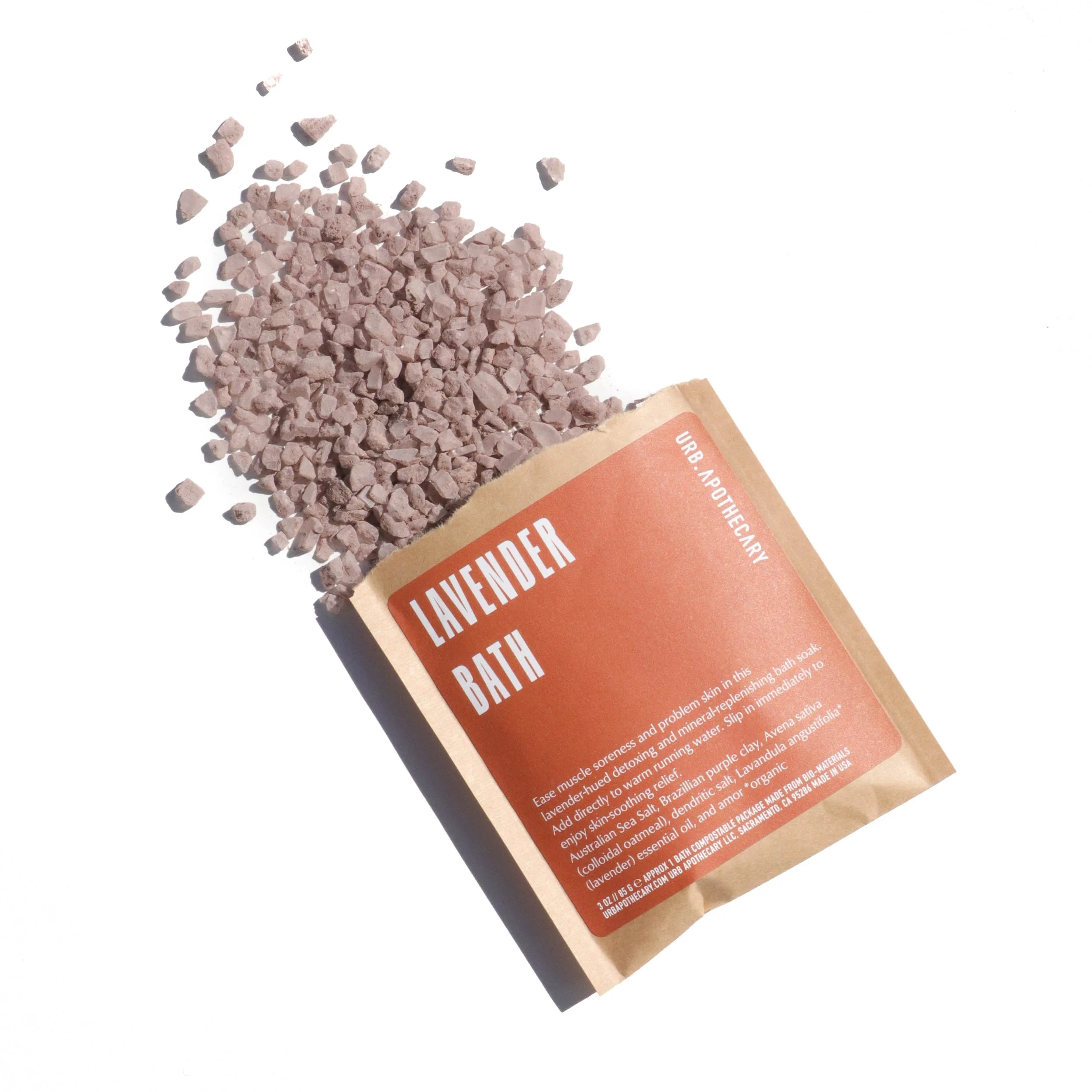 URB APOTHECARY organic lavender bath salts