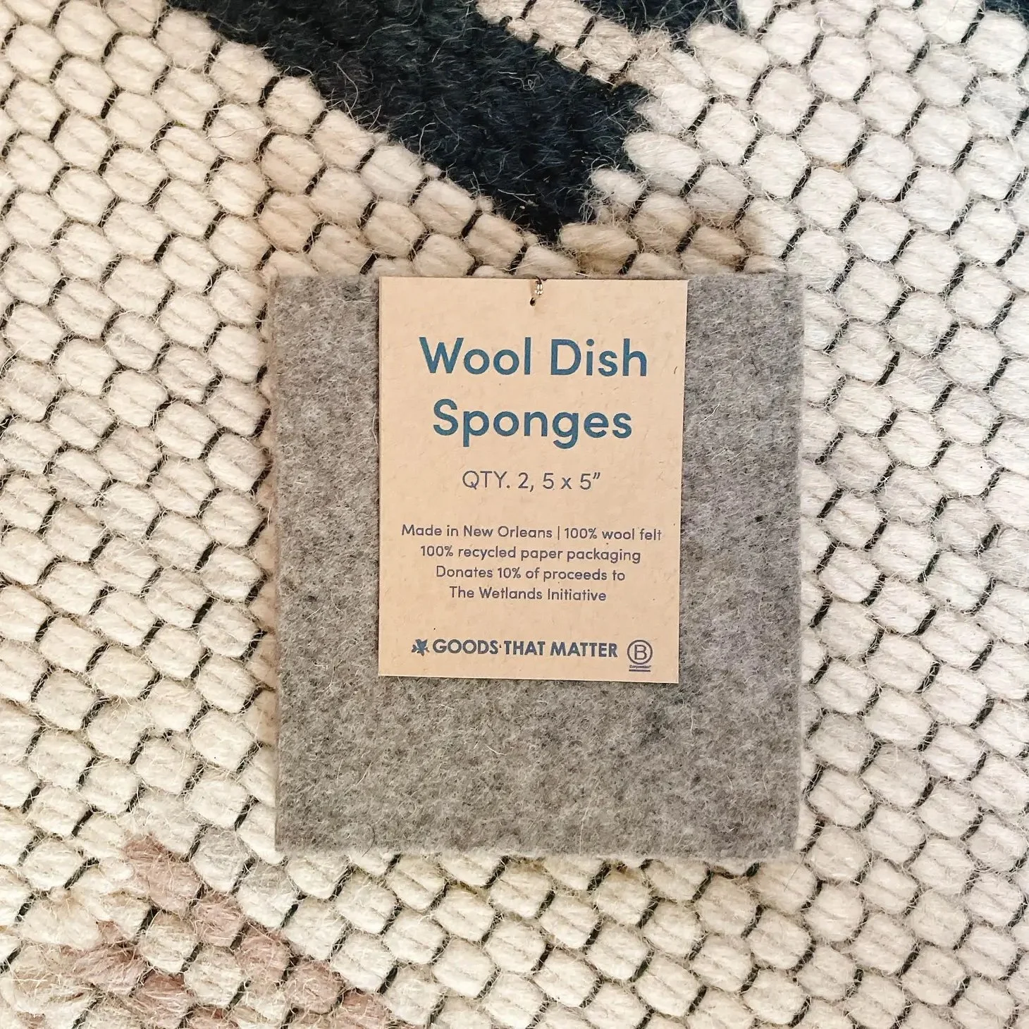 wool dish sponges
