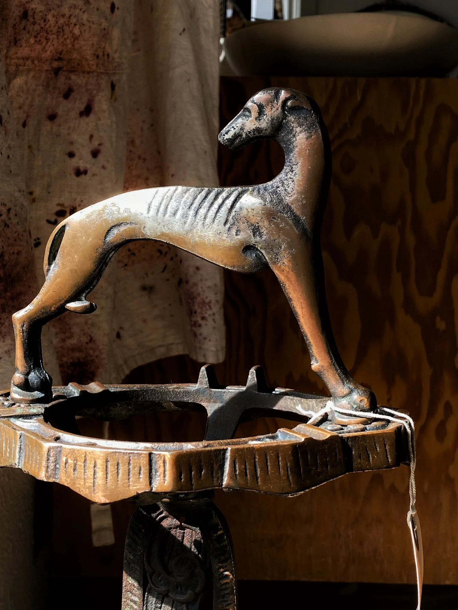 greyhound ashtray